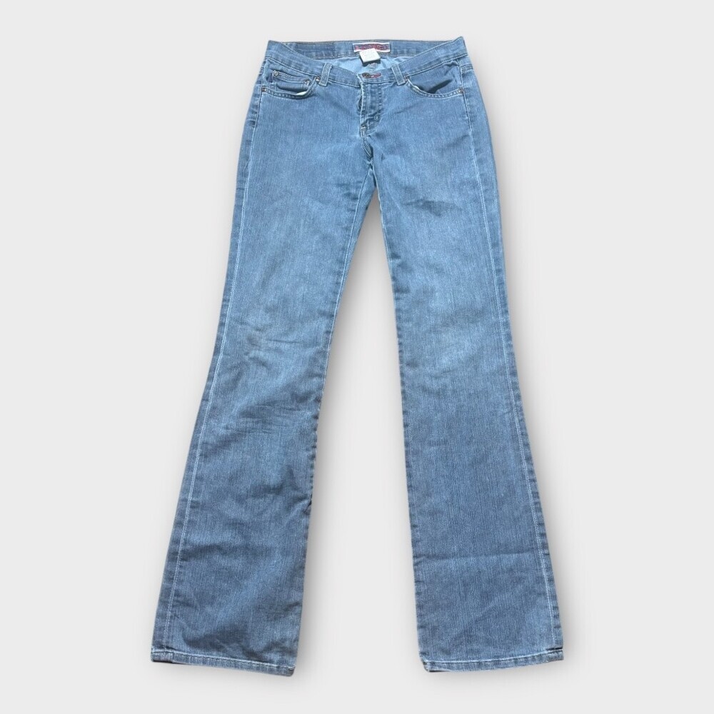 Z. Cavaricci Blue Flare Wide Leg Jeans